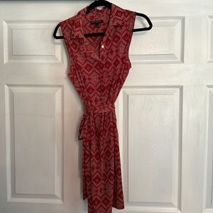 Banana republic size 8 tie waist dress